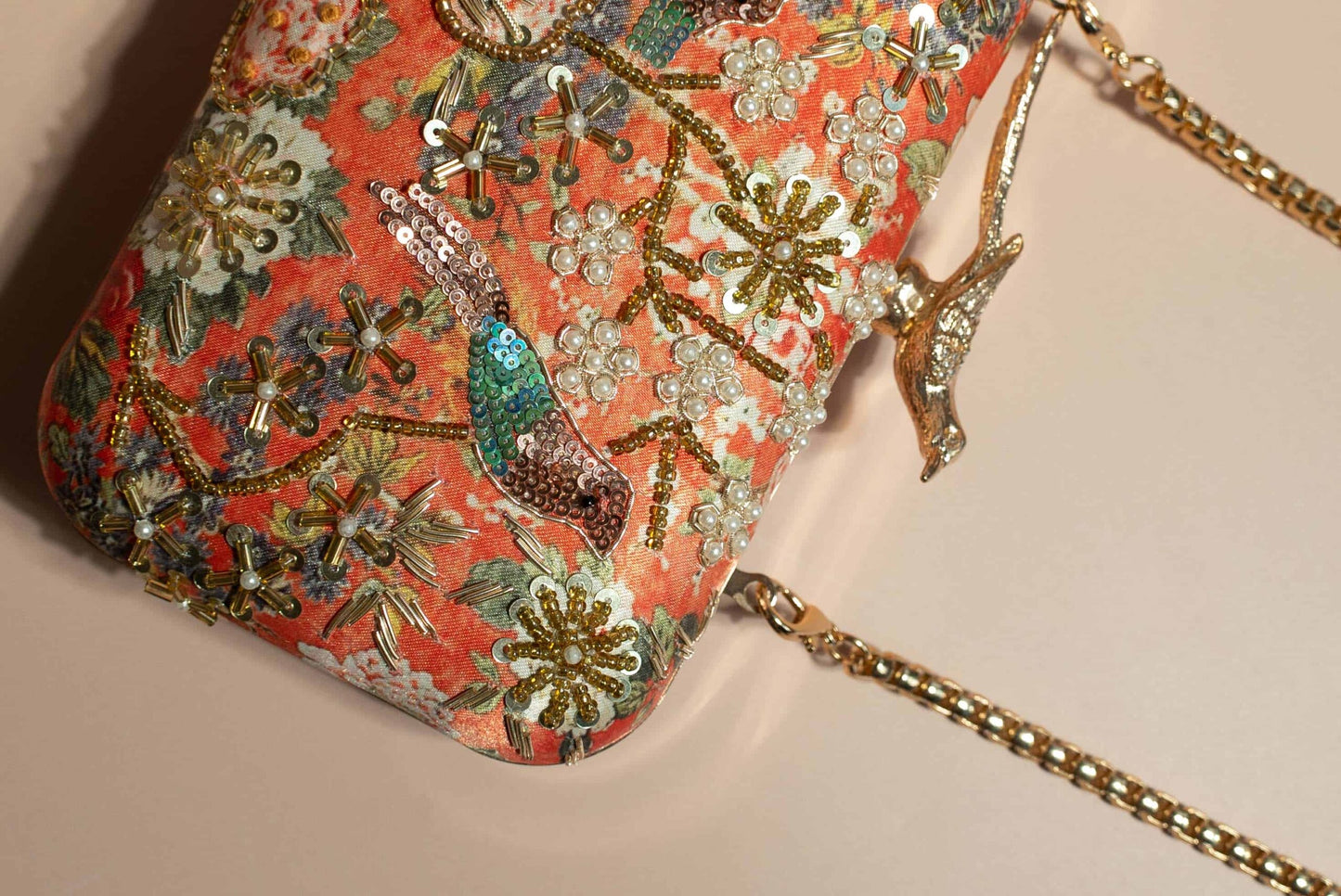 PRE-ORDER - MUMBAI DREAMS (Orange) - Bird Clasp