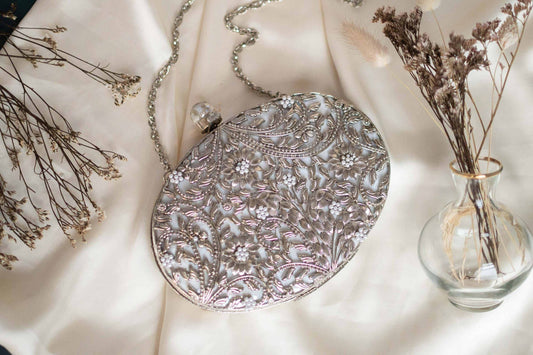 PRE-ORDER - RANI - Oval (Mother of Pearl) - Silver