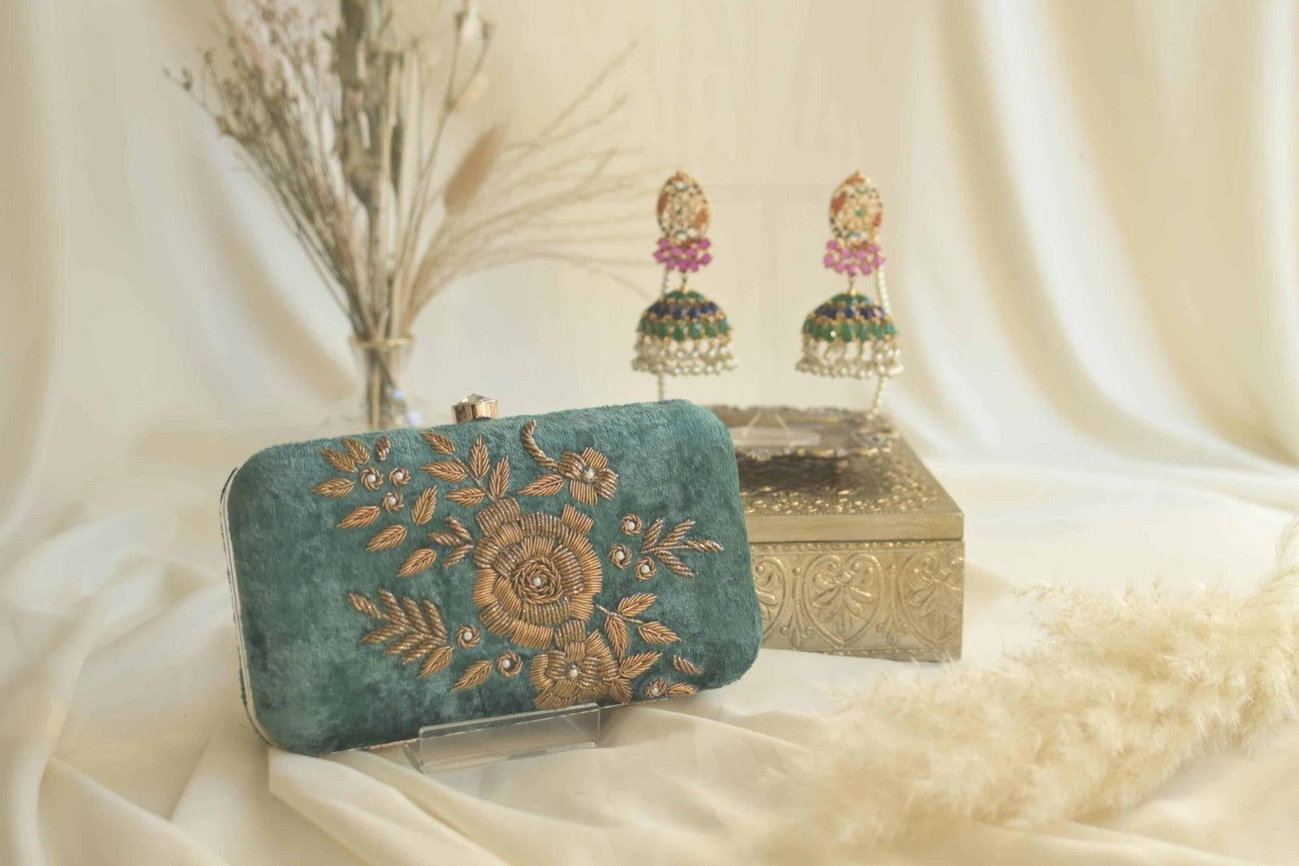 PRE-ORDER- AASHIQ (Green Velvet)