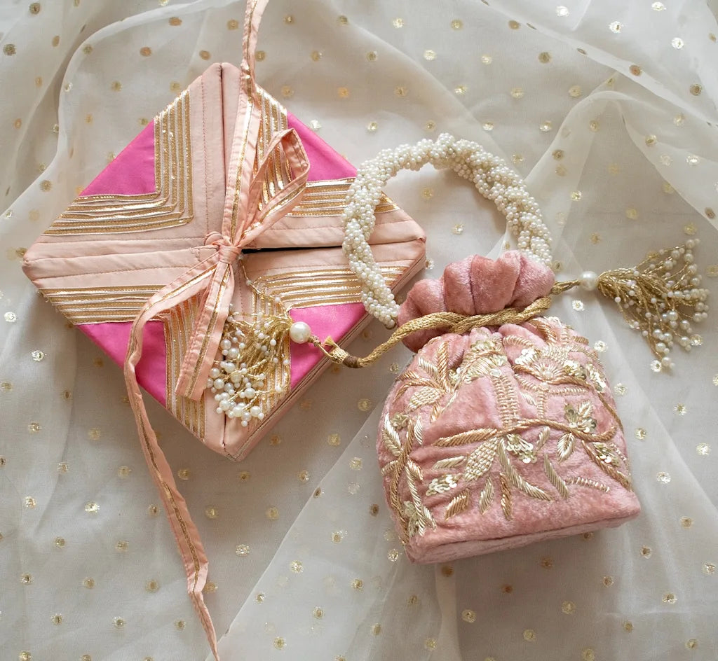 Maharani Petite Gift Box (Nude Pink & Pink)