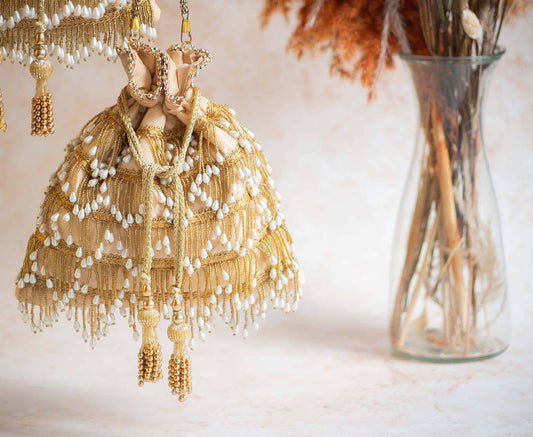 PRE-ORDER - AMAYA Potli Bag (Gold)