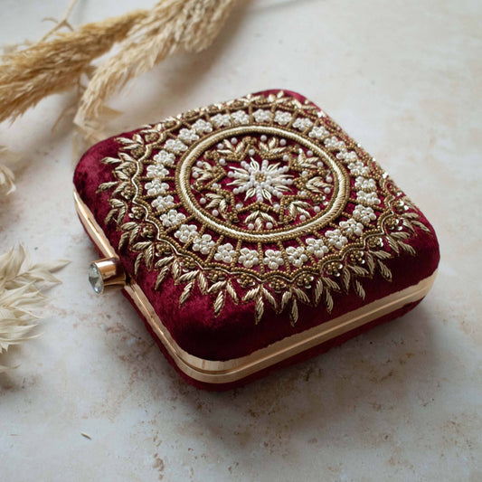 PRE-ORDER - MAHIYA (Maroon Velvet)