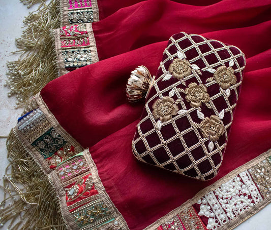 PRE-ORDER - ALAYA (Maroon Velvet)