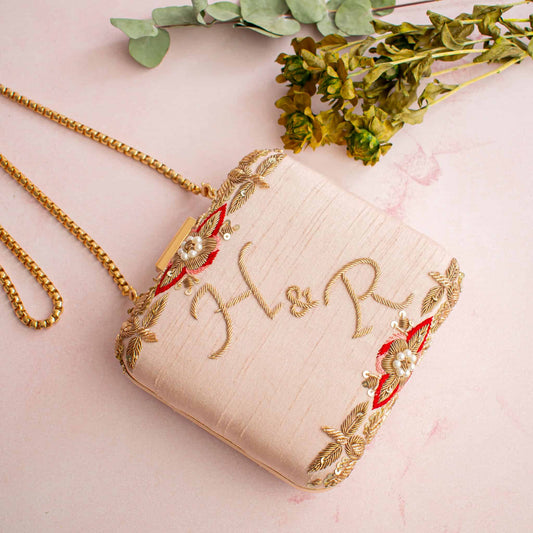 PRE-ORDER Camellia Clutch (Personalise)