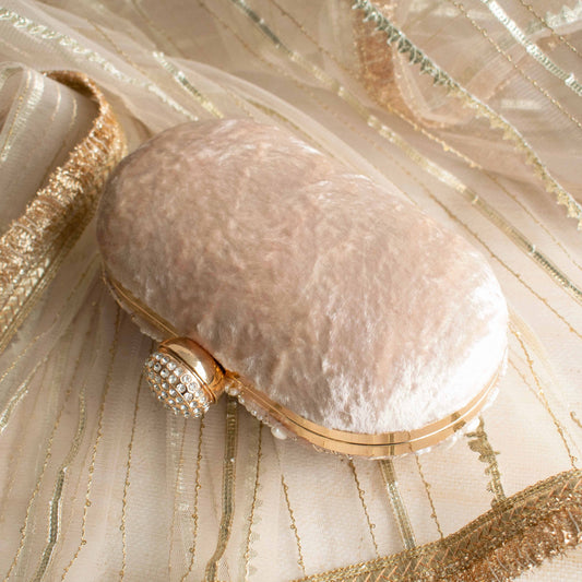 PRE-ORDER - Aashna (Nude Velvet)