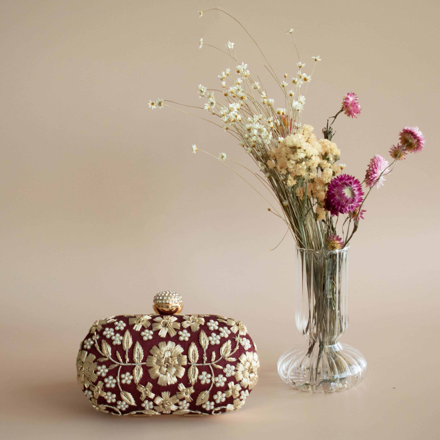 PRE-ORDER - ASHA - Oval (Maroon)