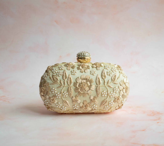 PRE-ORDER - ASHA - Oval (Golden Cream)