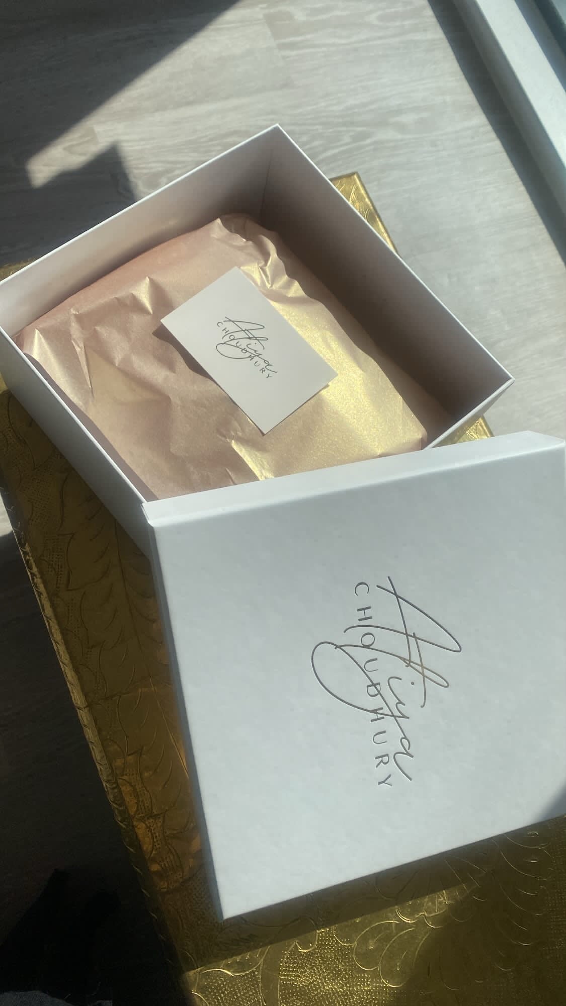 Atiya Choudhury Square Gift Box