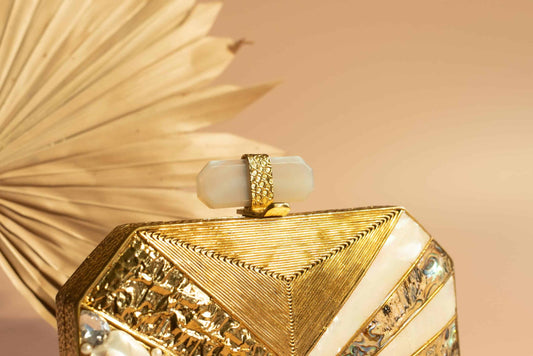 PRE-ORDER - SAGE - Gold (Mother of Pearl)