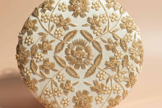 PRE-ORDER - Asha (round) - Ivory