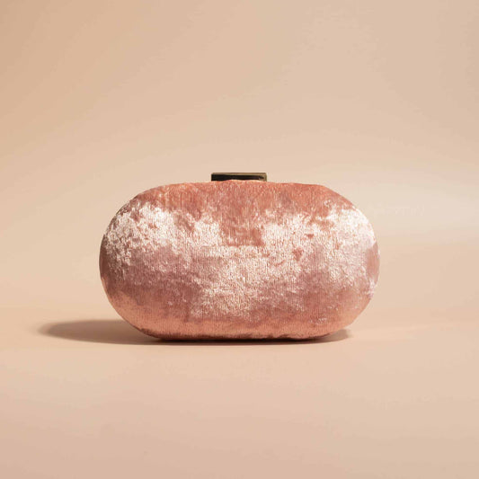 PRE-ORDER - DISHA - Dusky Pink Velvet