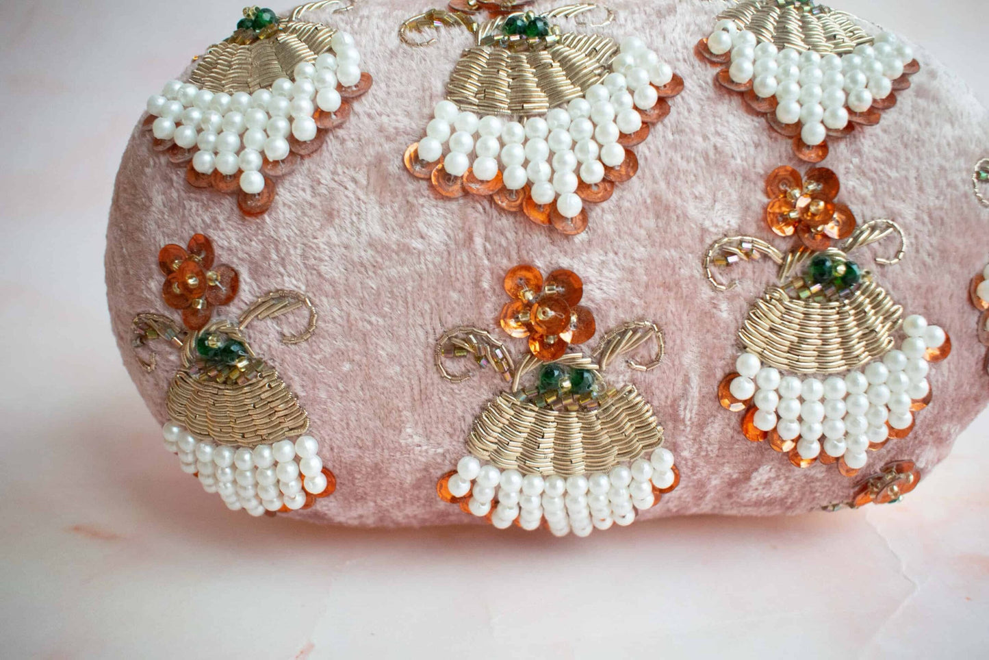 PRE-ORDER - Vaniya (Dusky Pink Velvet)