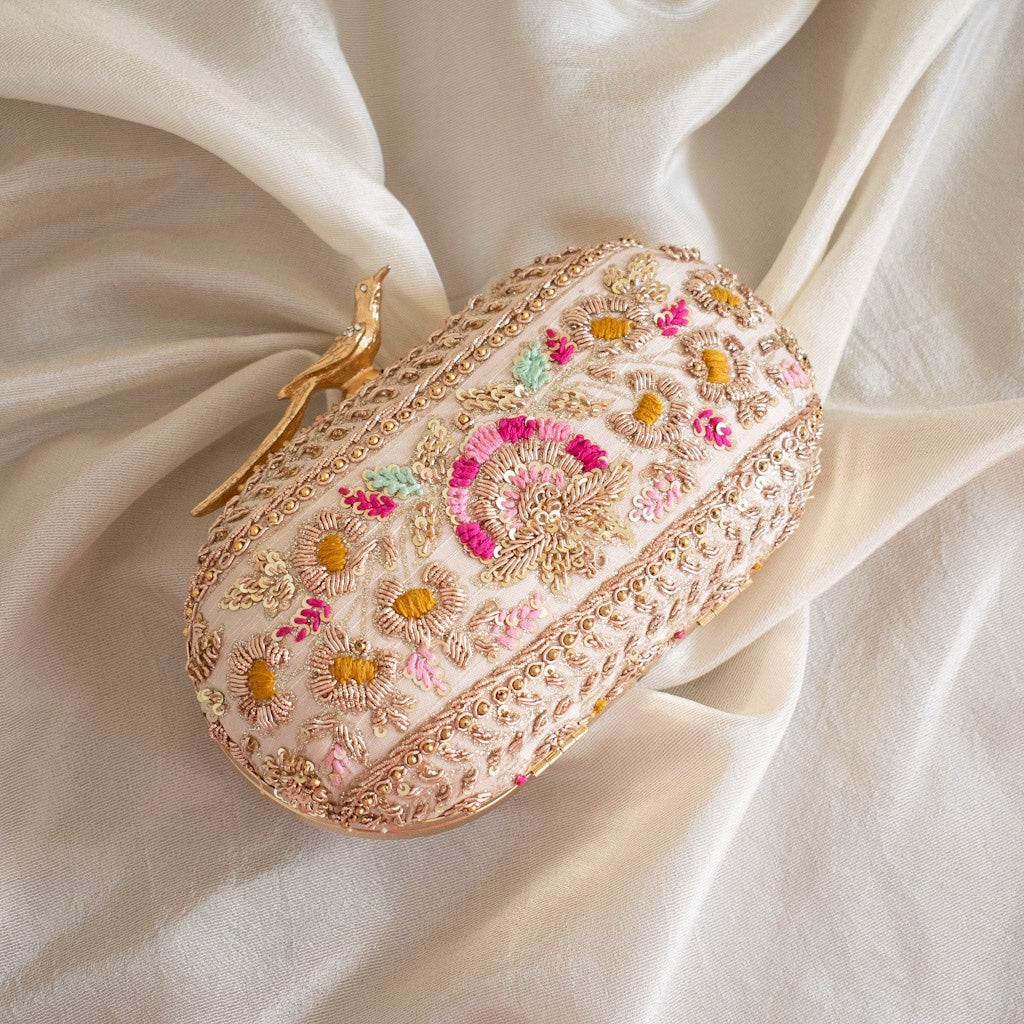 Rosabelle (Nude Pink Silk)