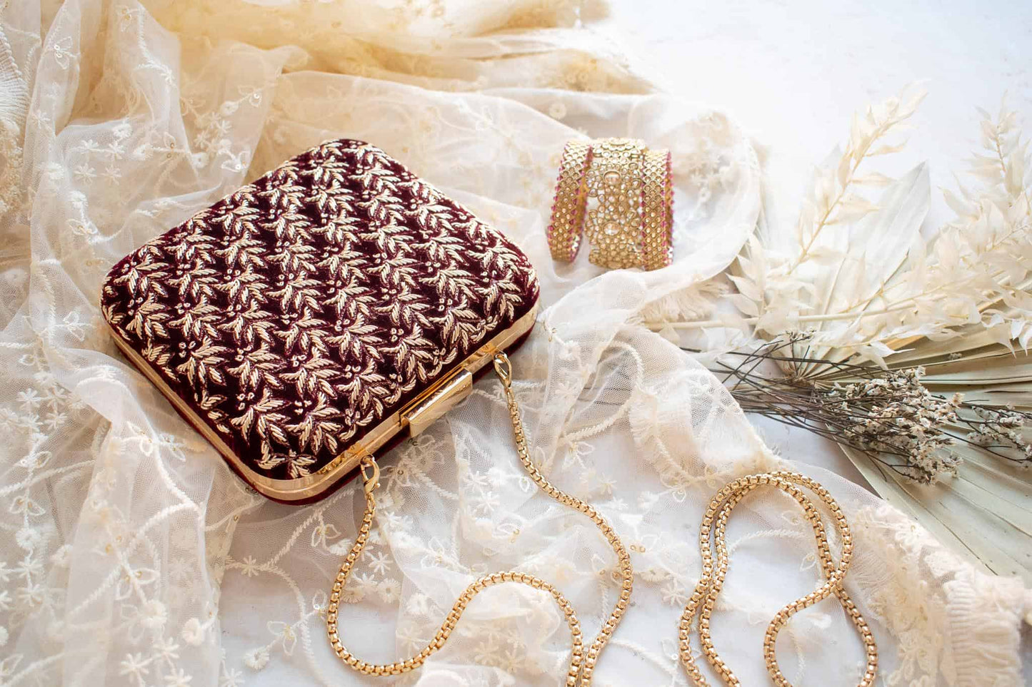 PRE-ORDER - GUZARISH (Maroon Velvet)