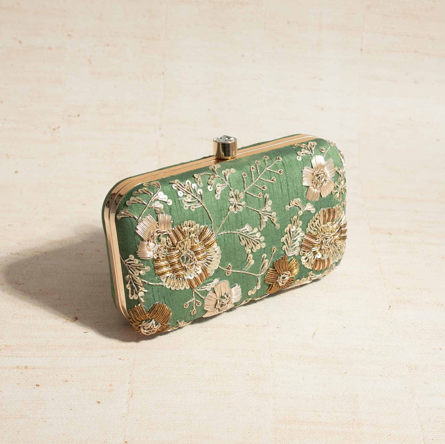 PRE-ORDER- ANAYA (Palace Green Silk)