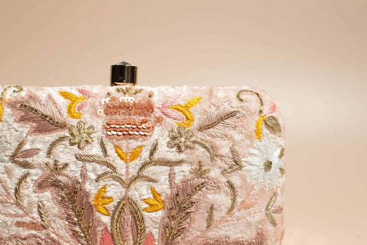 PRE-ORDER - MEENA (Nude Pink Velvet)