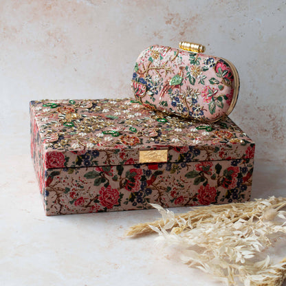 MUMBAI DREAMS TROUSSEAU BOX (Nude Pink)