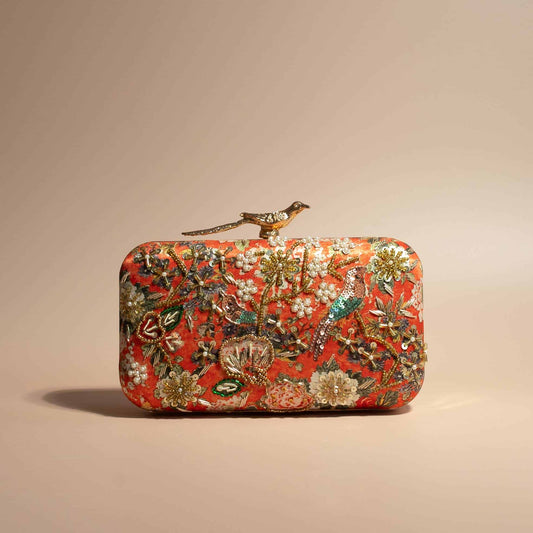 PRE-ORDER - MUMBAI DREAMS (Orange) - Bird Clasp