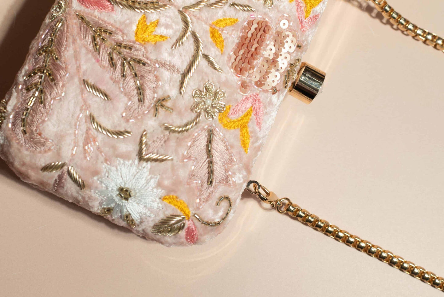 PRE-ORDER - MEENA (Nude Pink Velvet)