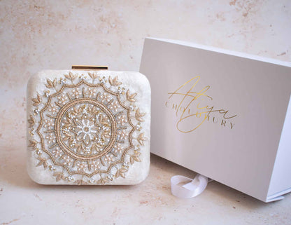 PRE-ORDER - MAHIYA (Ivory Velvet)