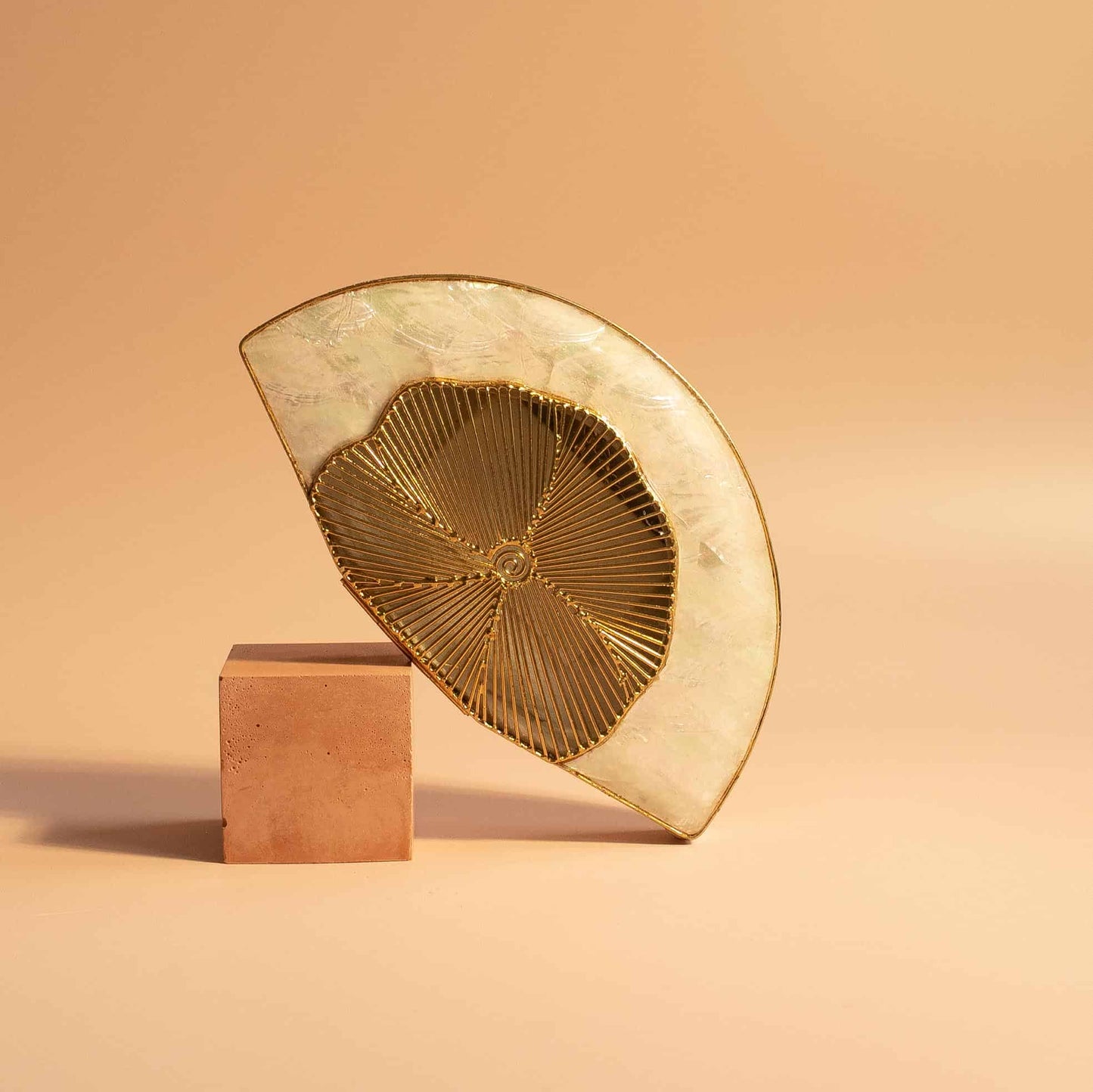 PRE-ORDER - PEONY - (Mother of Pearl) Gold