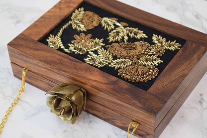 PRE-ORDER - Delhi Wooden Clutch