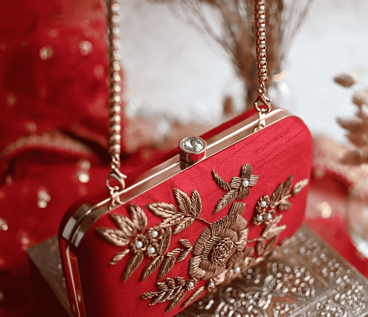 PRE-ORDER- AASHIQ (Red Silk)