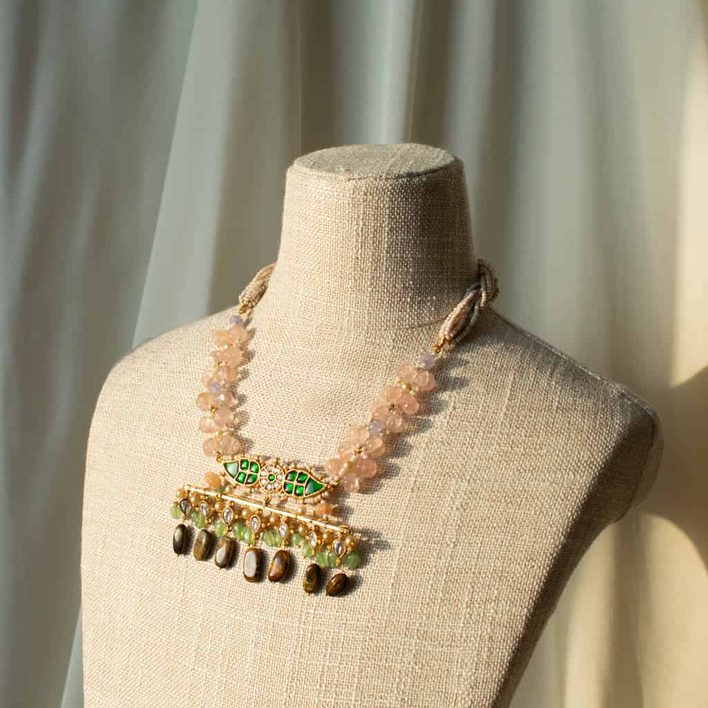 PRE-ORDER - Arushi Kundan Jewellery Set