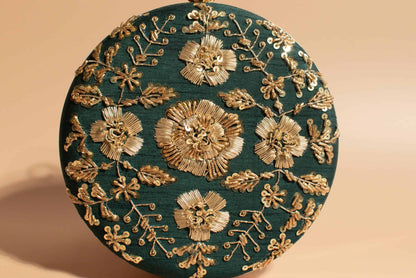 PRE-ORDER - ARYA (Bottle Green Silk)