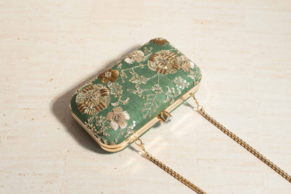 PRE-ORDER- ANAYA (Palace Green Silk)