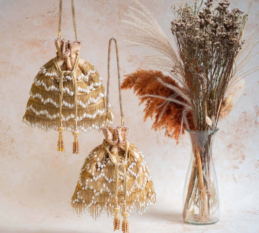 PRE-ORDER - AMAYA Potli Bag (Gold)