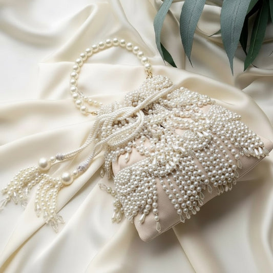 Emelia Potli Bag (Nude Pink)