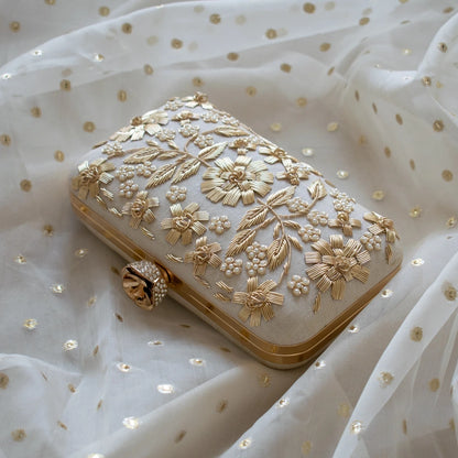 Asha (Dull Ivory Silk)