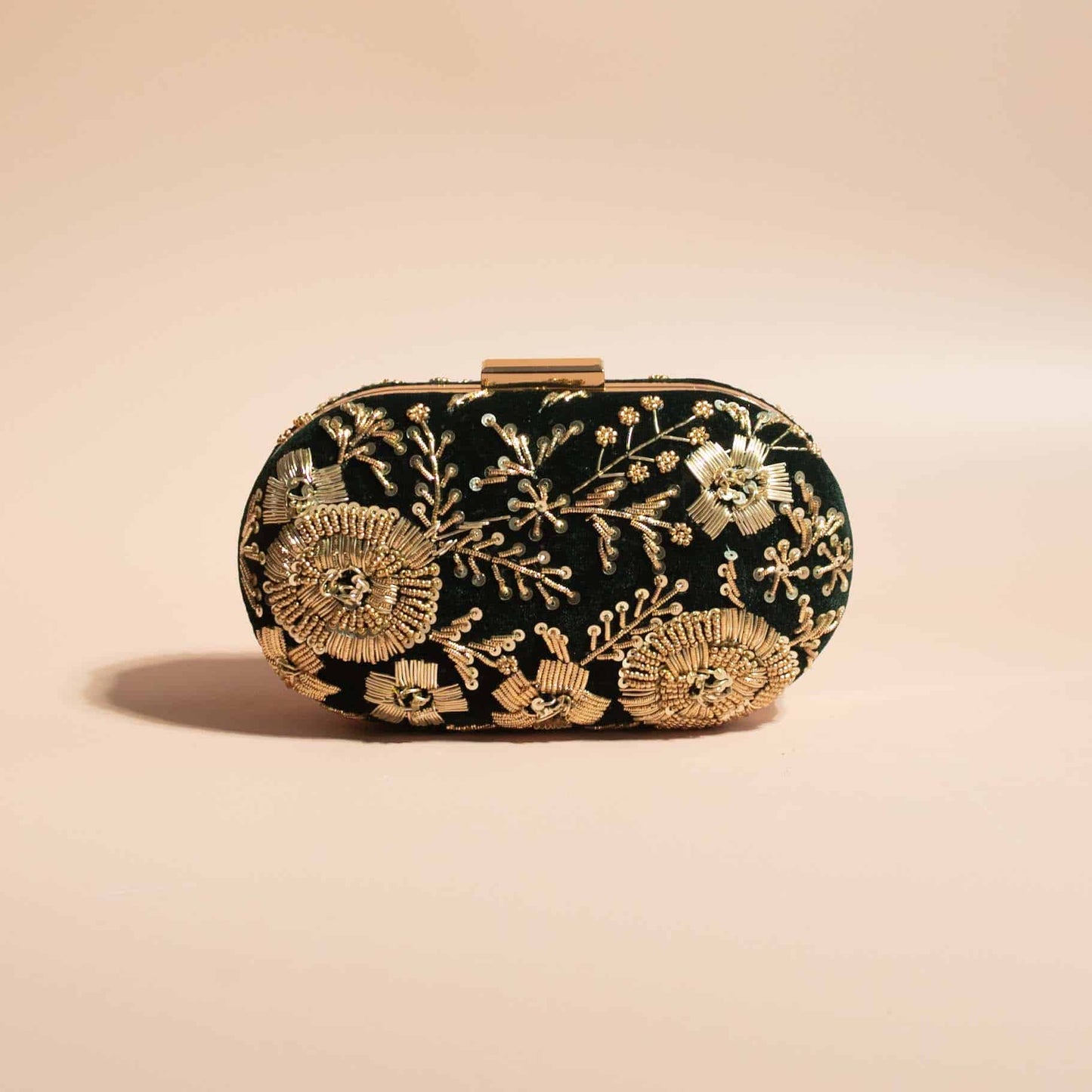 PRE-ORDER - DISHA - Bottle Green Velvet