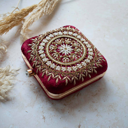 PRE-ORDER - MAHIYA (Maroon Velvet)