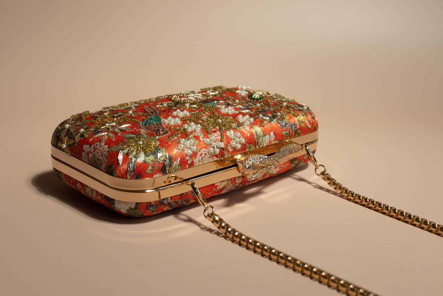 PRE-ORDER - MUMBAI DREAMS (Orange) - Bird Clasp