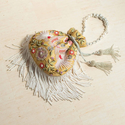 PRE-ORDER - Spring Bloom Pouch (Golden Beige)