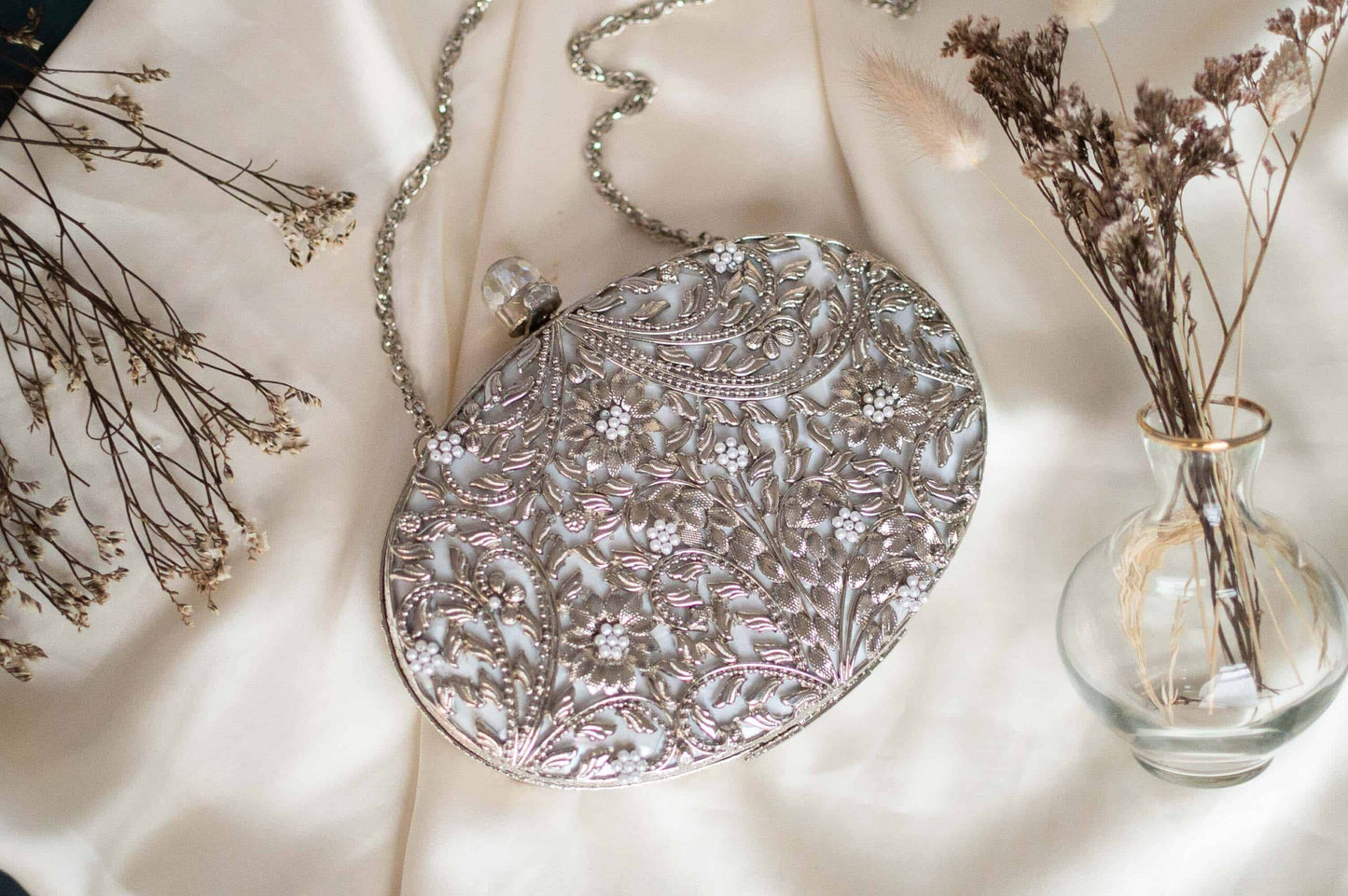 PRE-ORDER - RANI - Oval (Mother of Pearl) - Silver