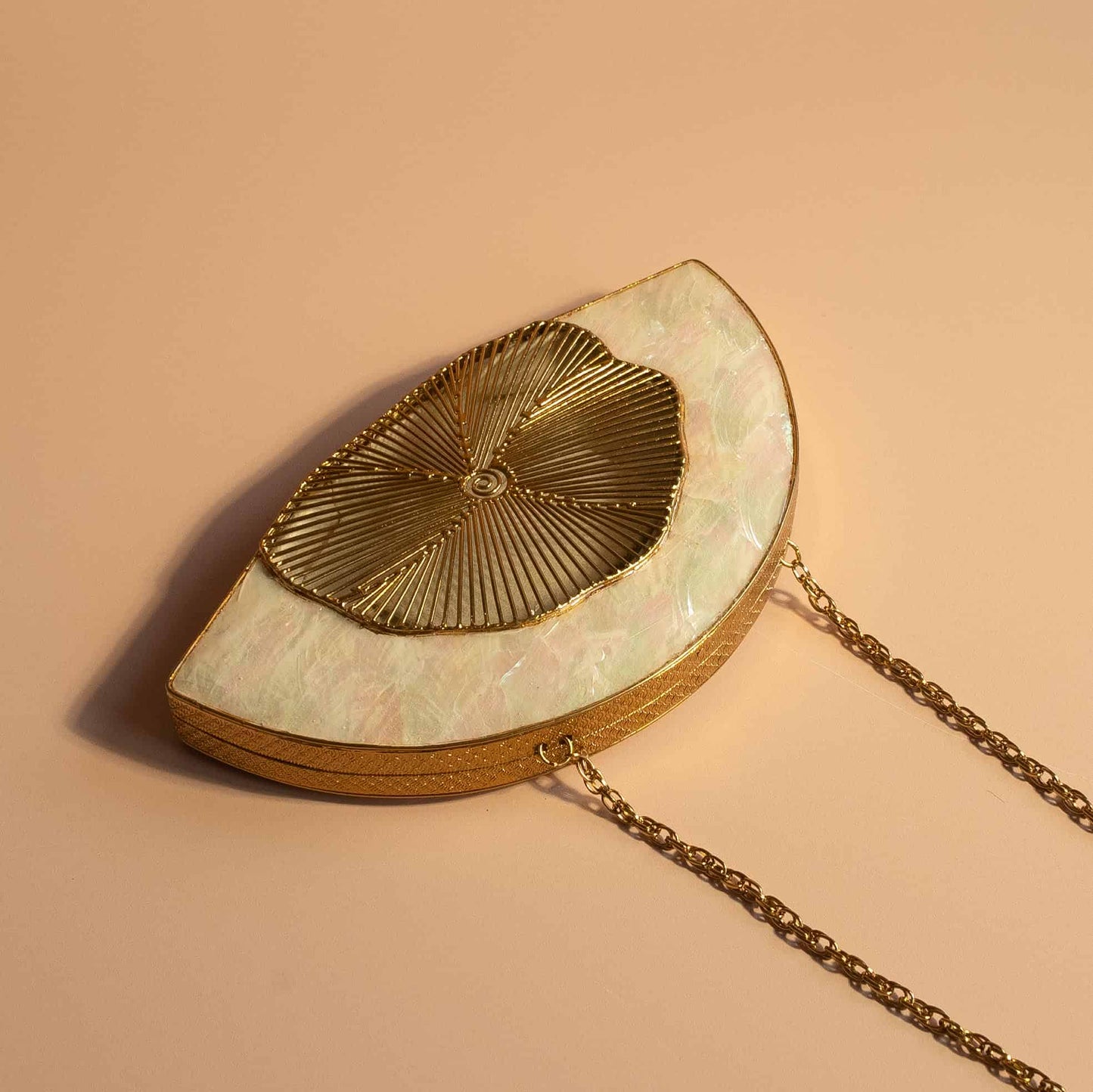 PRE-ORDER - PEONY - (Mother of Pearl) Gold