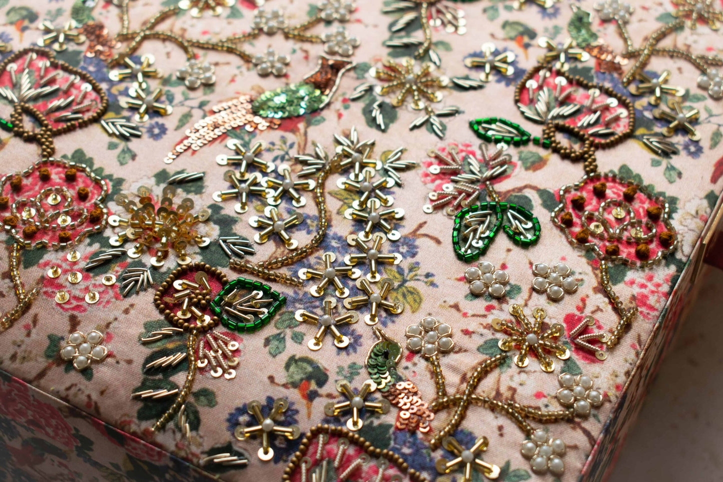 MUMBAI DREAMS TROUSSEAU BOX (Nude Pink)