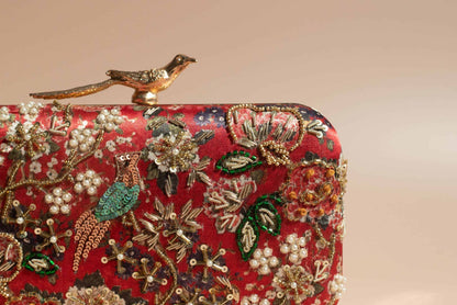 PRE-ORDER - MUMBAI DREAMS (Red) - Bird Clasp