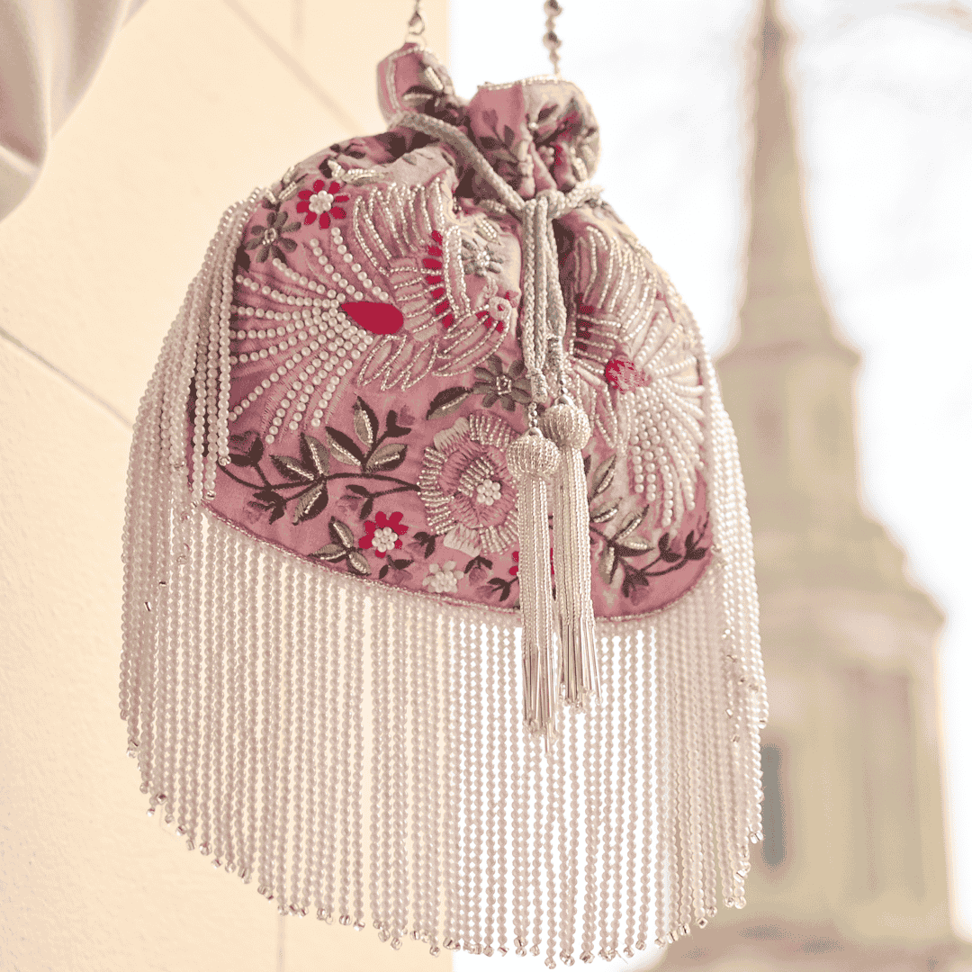 PRE-ORDER - Spring Bloom Pouch (Pink)