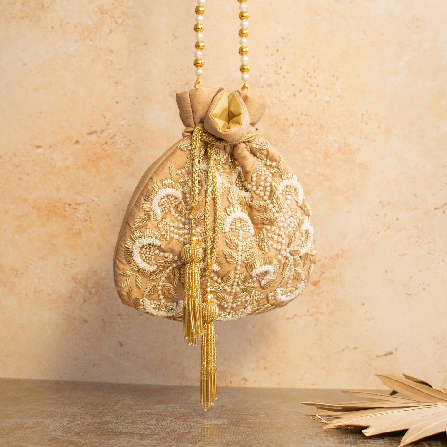 PRE-ORDER - Amrisha Potli Bag (Gold)