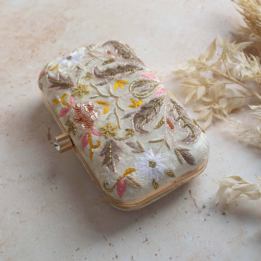 PRE-ORDER - MEENA (Cream Velvet)