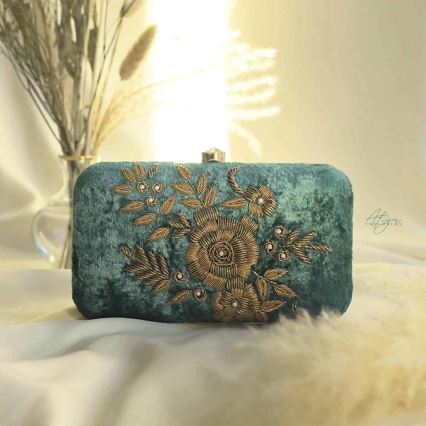 PRE-ORDER- AASHIQ (Green Velvet)