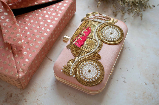 PRE-ORDER - Baraat Car (Peach Pink)