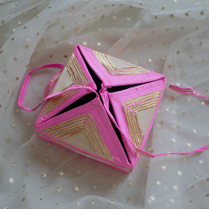 Maharani Petite Gift Box (Hot Pink & Nude Beige)