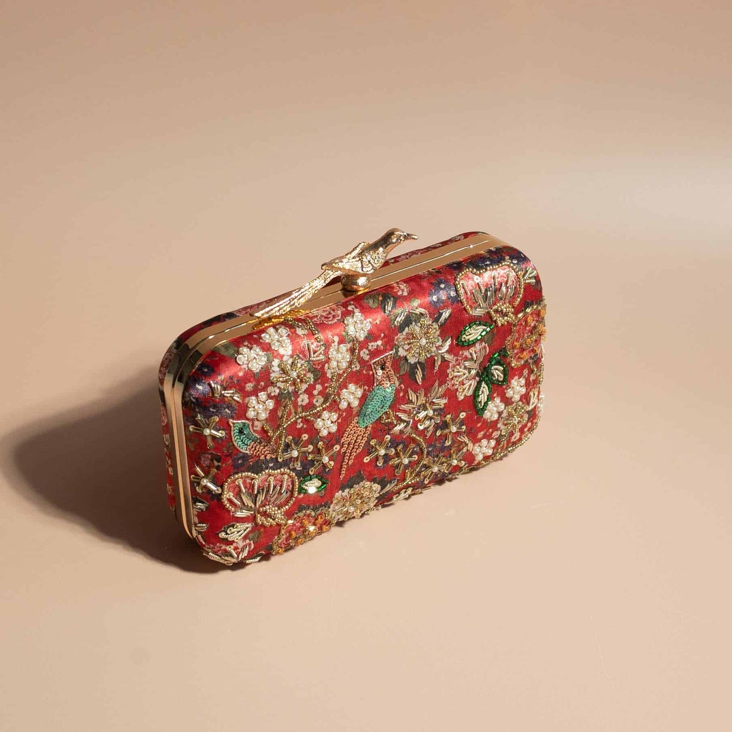 PRE-ORDER - MUMBAI DREAMS (Red) - Bird Clasp