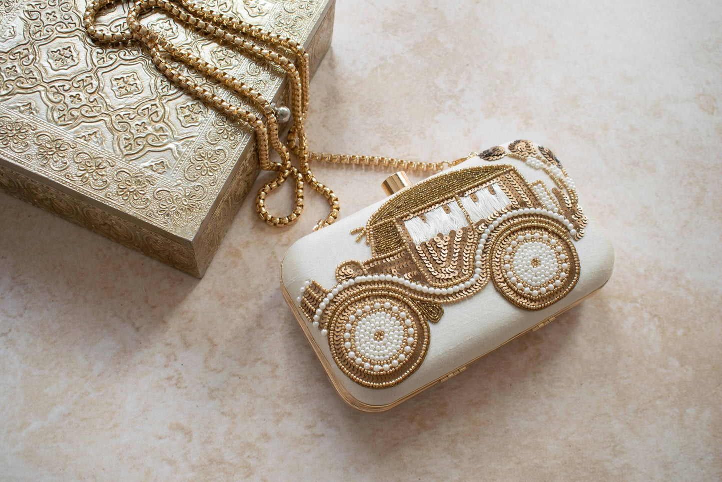 PRE-ORDER - Baraat Car (Cream)