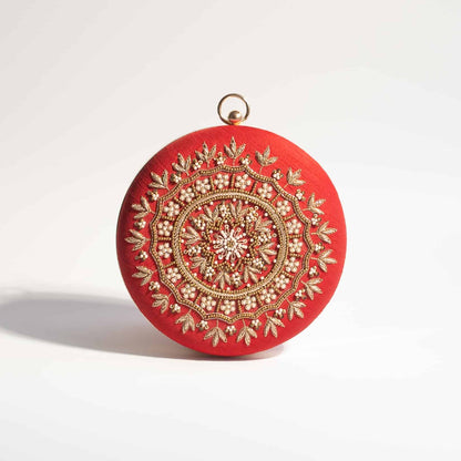 PRE-ORDER - MAHIYA (Round) - Red Silk
